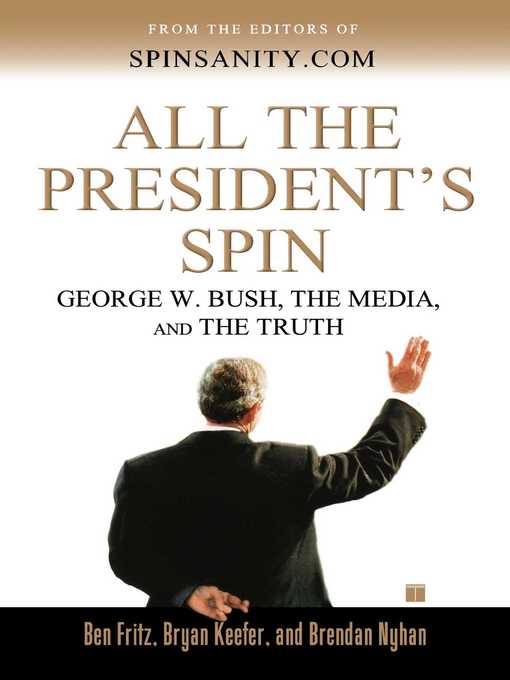 Cover image for All the President's Spin